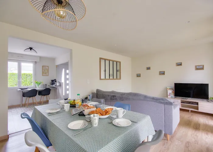 Maison & Jardin - 650 M De La Plage "Des Montiers"